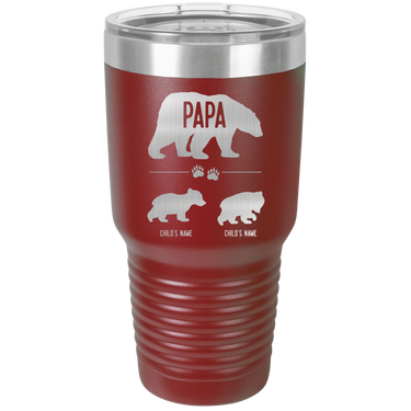 Papa Bear Tumbler Cup